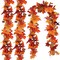 Hanging Vines Garland Artificial Fall Maple Leaves Garland Thanksgiving Decor for Home Wedding Fireplace Party
